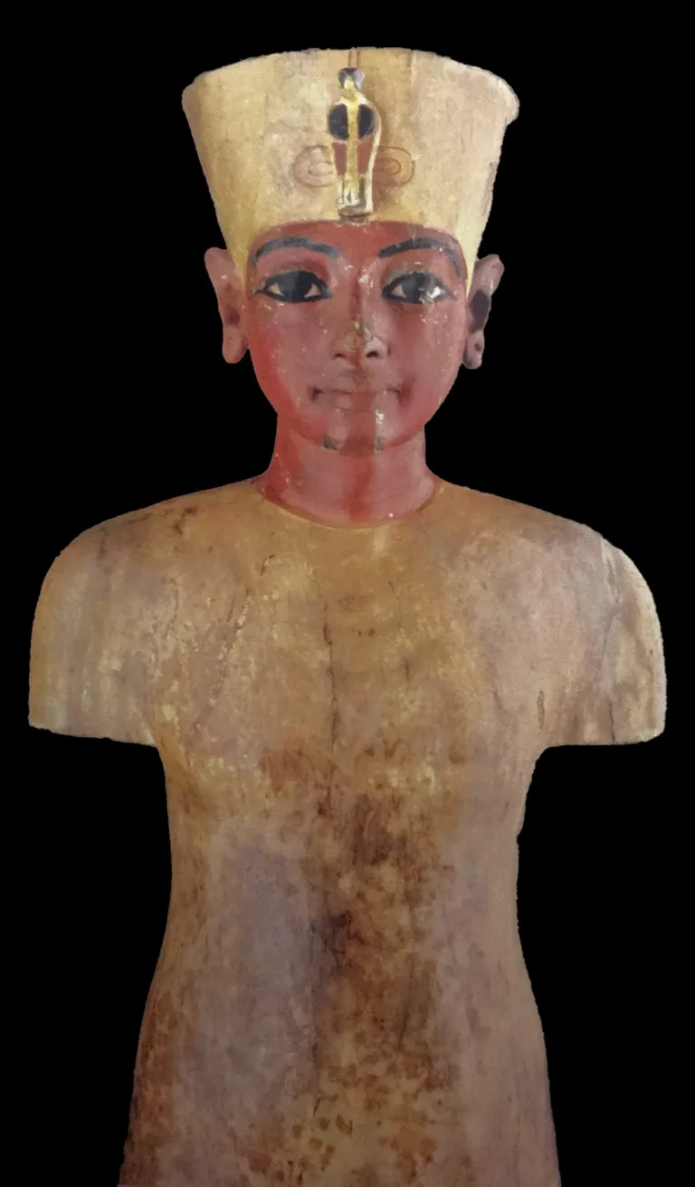 mannequin of the ancient Egyptian Pharaoh Tutankhamun 
