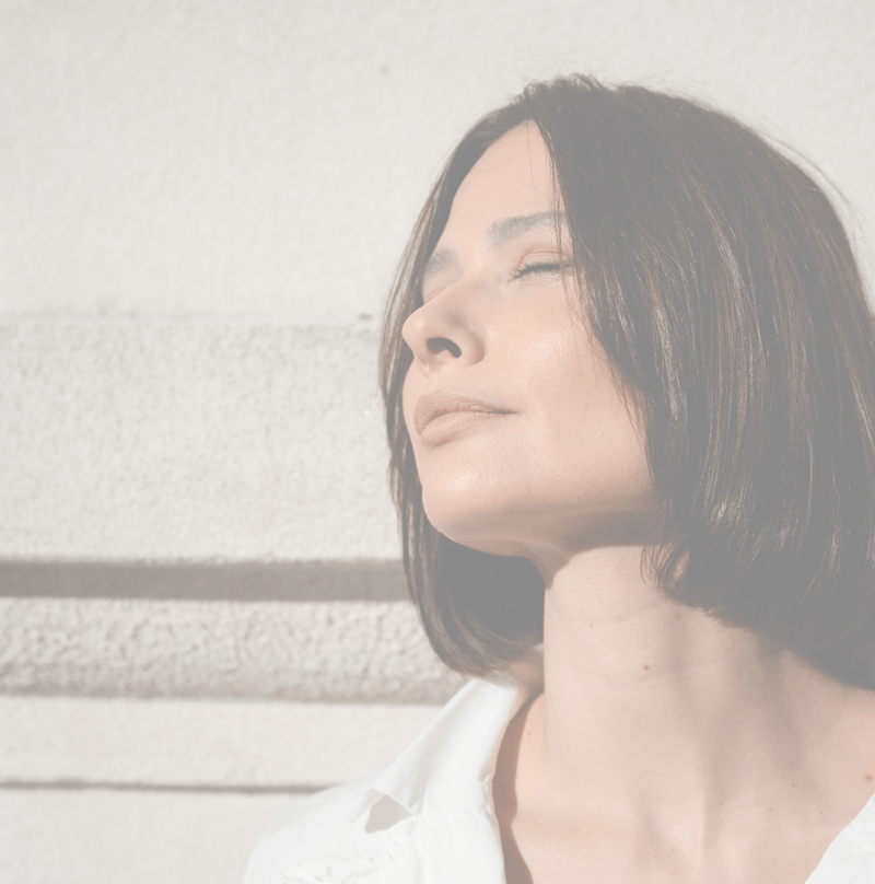 Professional retoucher portrait